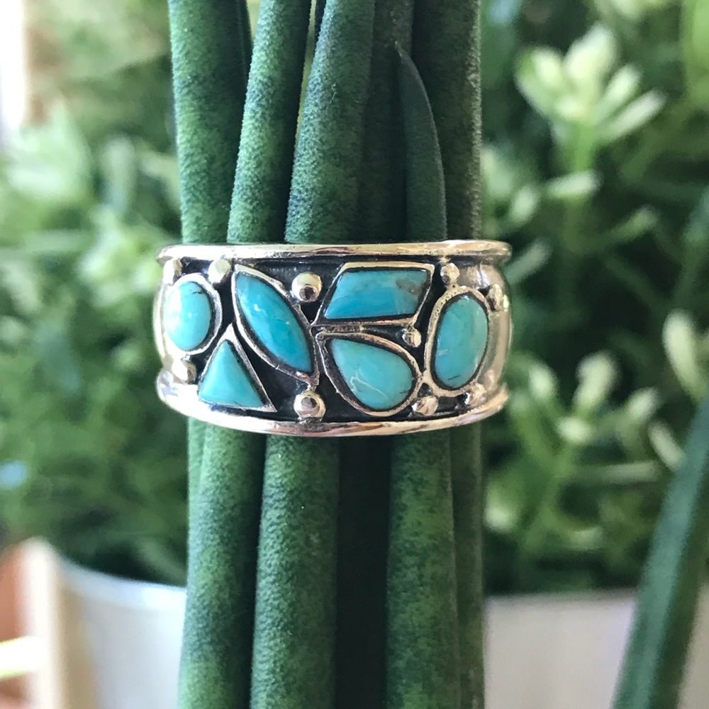 NEW Turquoise band ring